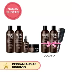 PAVASARIO PASIŪLYMAS! Ypatingai intensyvus ir koncentruotas rinkinys plaukams + DOVANA: papildomas rinkinys + šukos!